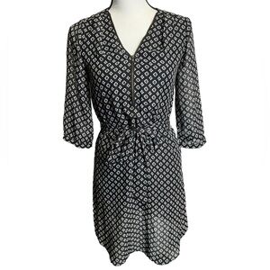 iz byer Woman’s Front Zipper Dress Sz S